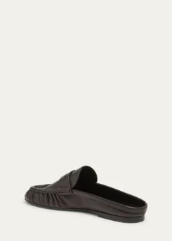 THIS ITEM IS NOT AVAILABLE.Saint LaurentLe Loafer Leather Penny Loafer Mules
