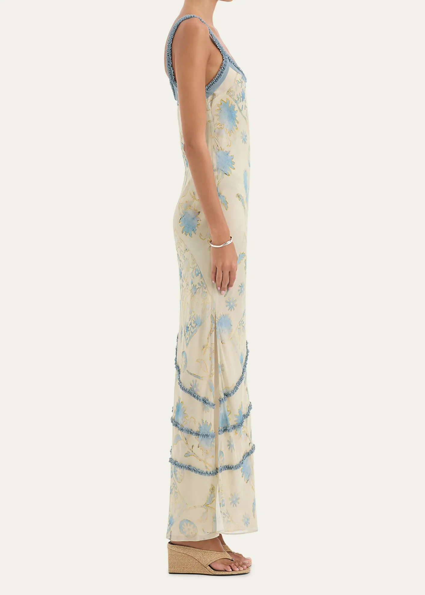THIS ITEM IS NOT AVAILABLE.SIRCecile Ruffle Maxi Dress