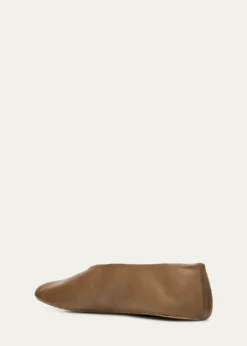 THIS ITEM IS NOT AVAILABLE.THE ROWStella Lambskin Ballerina Slippers