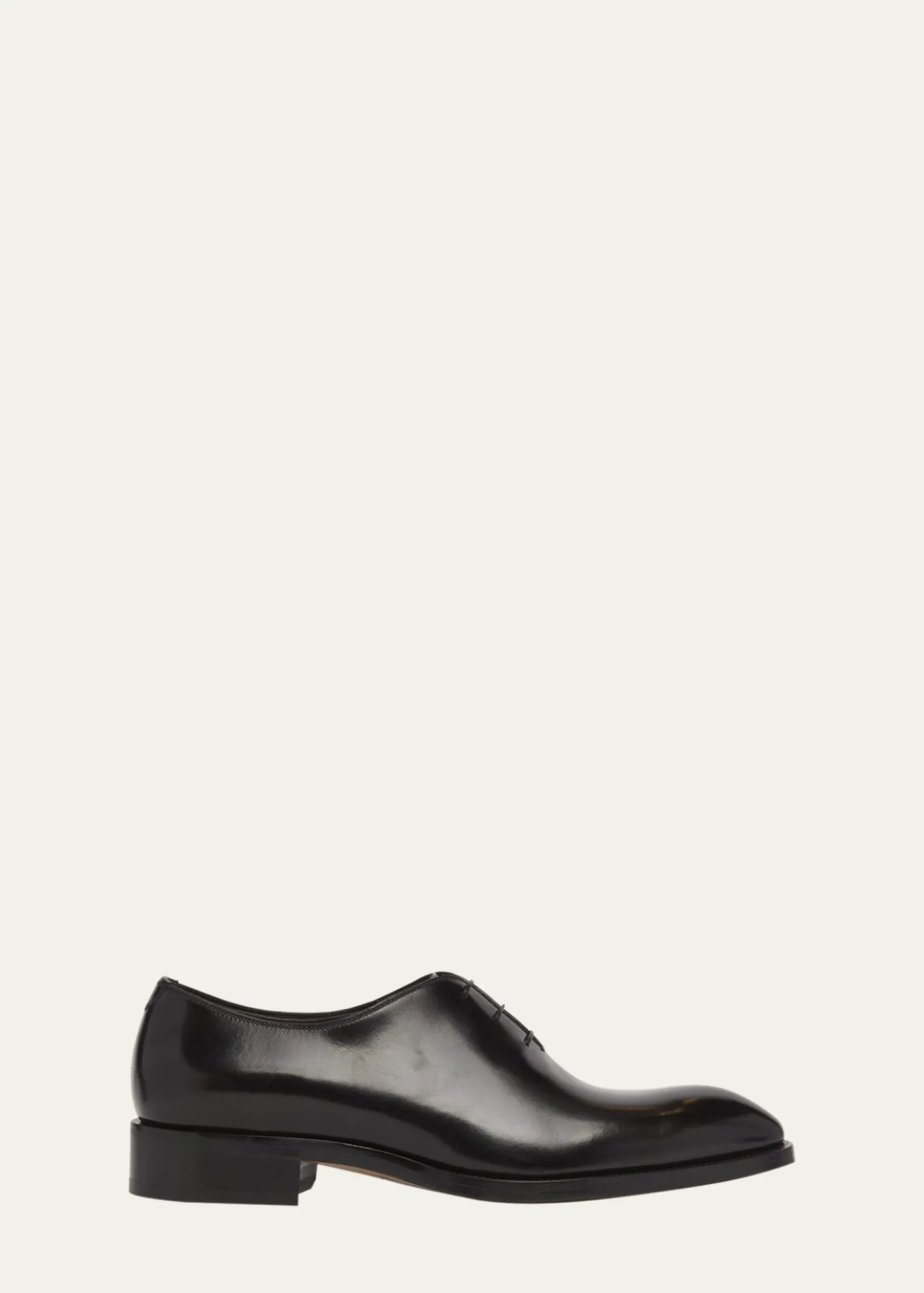 THIS ITEM IS NOT AVAILABLE.TOM FORDMen's Burnished Leather Oxfords