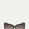THIS ITEM IS NOT AVAILABLE.TOM FORDFiore Acetate Butterfly Sunglasses