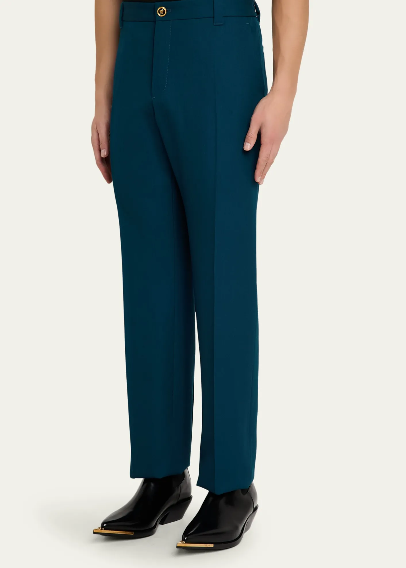 THIS ITEM IS NOT AVAILABLE.VersaceMen's Wool Jogger Pants