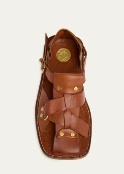 THIS ITEM IS NOT AVAILABLE.VersaceMen's Leather Sandals