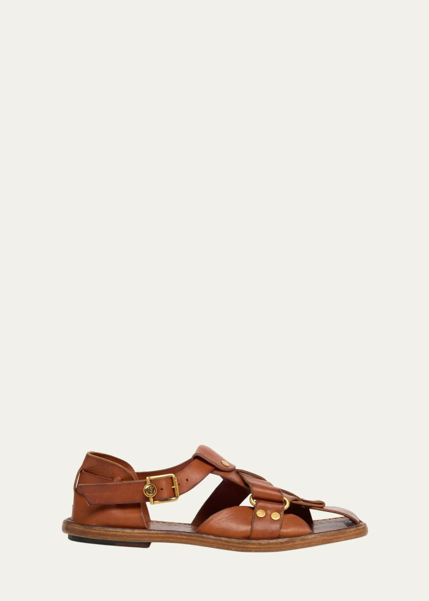 THIS ITEM IS NOT AVAILABLE.VersaceMen's Leather Sandals