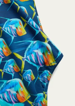 THIS ITEM IS NOT AVAILABLE.VilebrequinGirl's Piranhas-Print One-Piece Swimsuit, Size 2-14