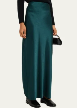 THIS ITEM IS NOT AVAILABLE.VinceSatin Bias Skirt