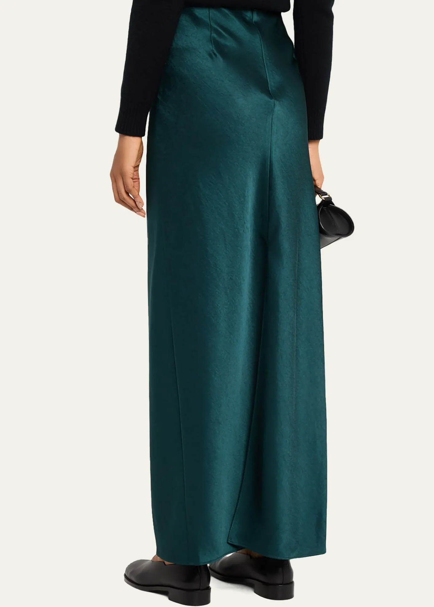 THIS ITEM IS NOT AVAILABLE.VinceSatin Bias Skirt