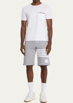 Thom BrowneMen's 4-Bar Basic Terry Sweat Shorts