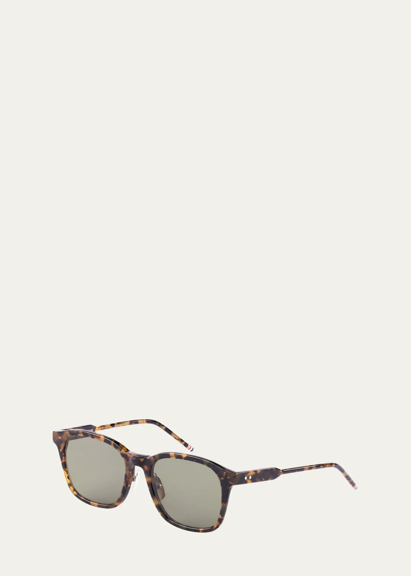 Thom BrowneMen's Acetate Rectangle Sunglasses