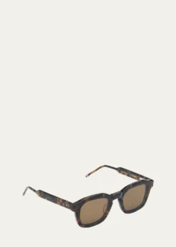 Thom BrowneMen's Acetate Rectangle Sunglasses