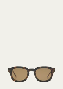 Thom BrowneMen's Acetate Rectangle Sunglasses