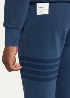 Thom BrowneMen's 4-Bar Cotton Sweatpants