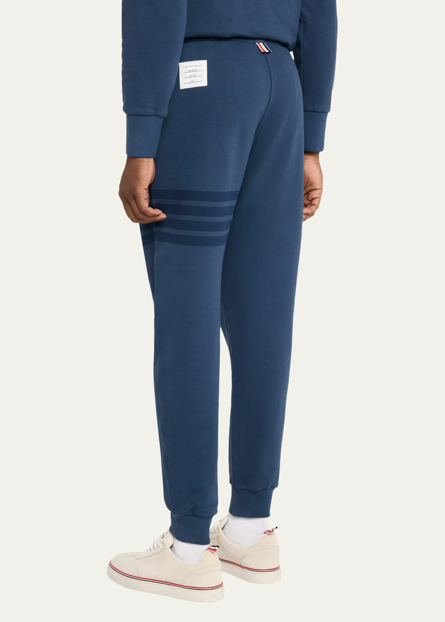 Thom BrowneMen's 4-Bar Cotton Sweatpants