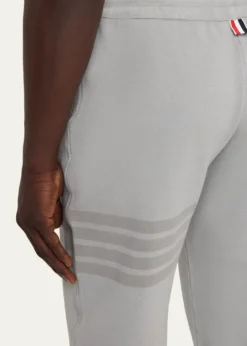 Thom BrowneMen's 4-Bar Cotton Sweatpants