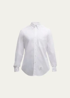 Thom BrowneMen's Classic Sport Shirt w/ Stripes