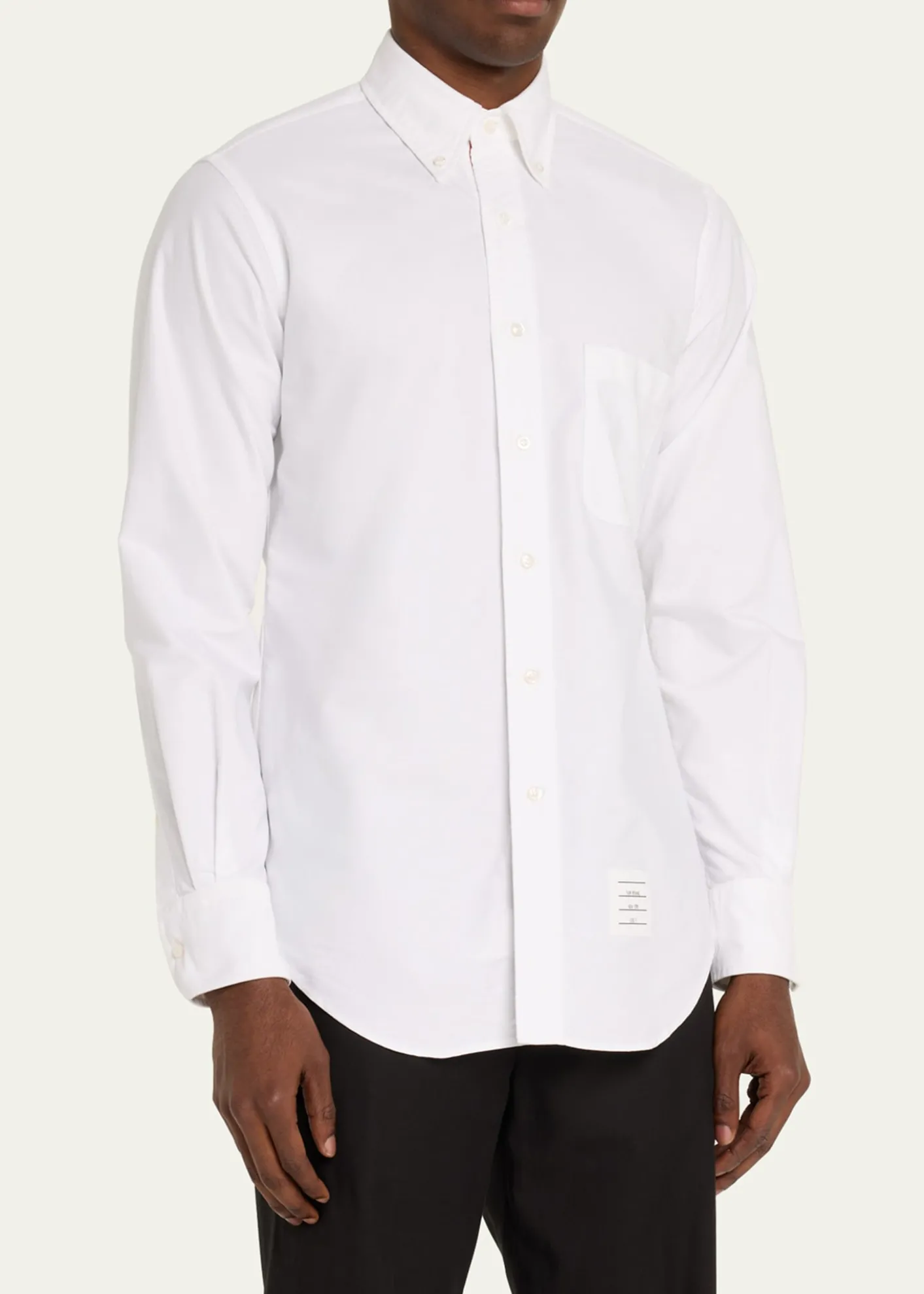 Thom BrowneMen's Classic Sport Shirt w/ Stripes