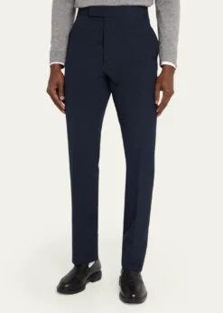 Thom BrowneStripe Cotton Tailored Pants