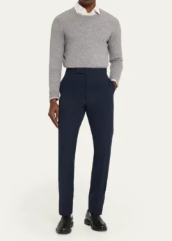 Thom BrowneStripe Cotton Tailored Pants