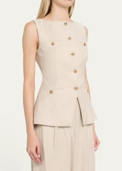 ToccinAmra Boat-Neck Vest