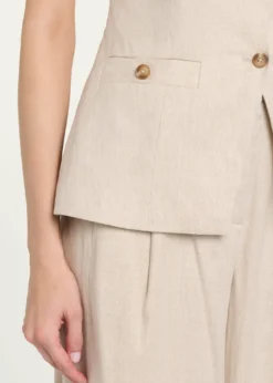 ToccinAmra Boat-Neck Vest