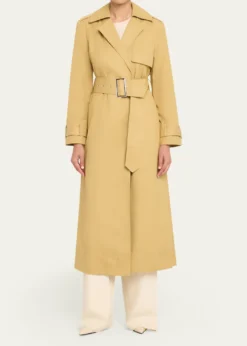 ToccinDeclan Classic Belted Trench Coat