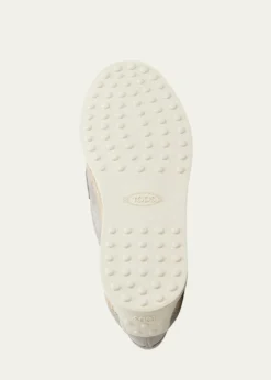 Tod'sGomma Suede T-Ring Espadrille Driver Loafers