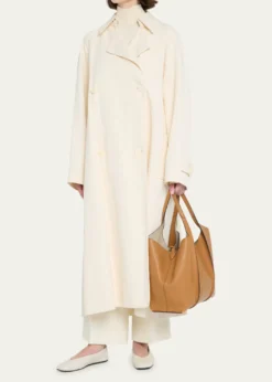 Tod'sMedium Leather T Timeless Tote Shopping Bag