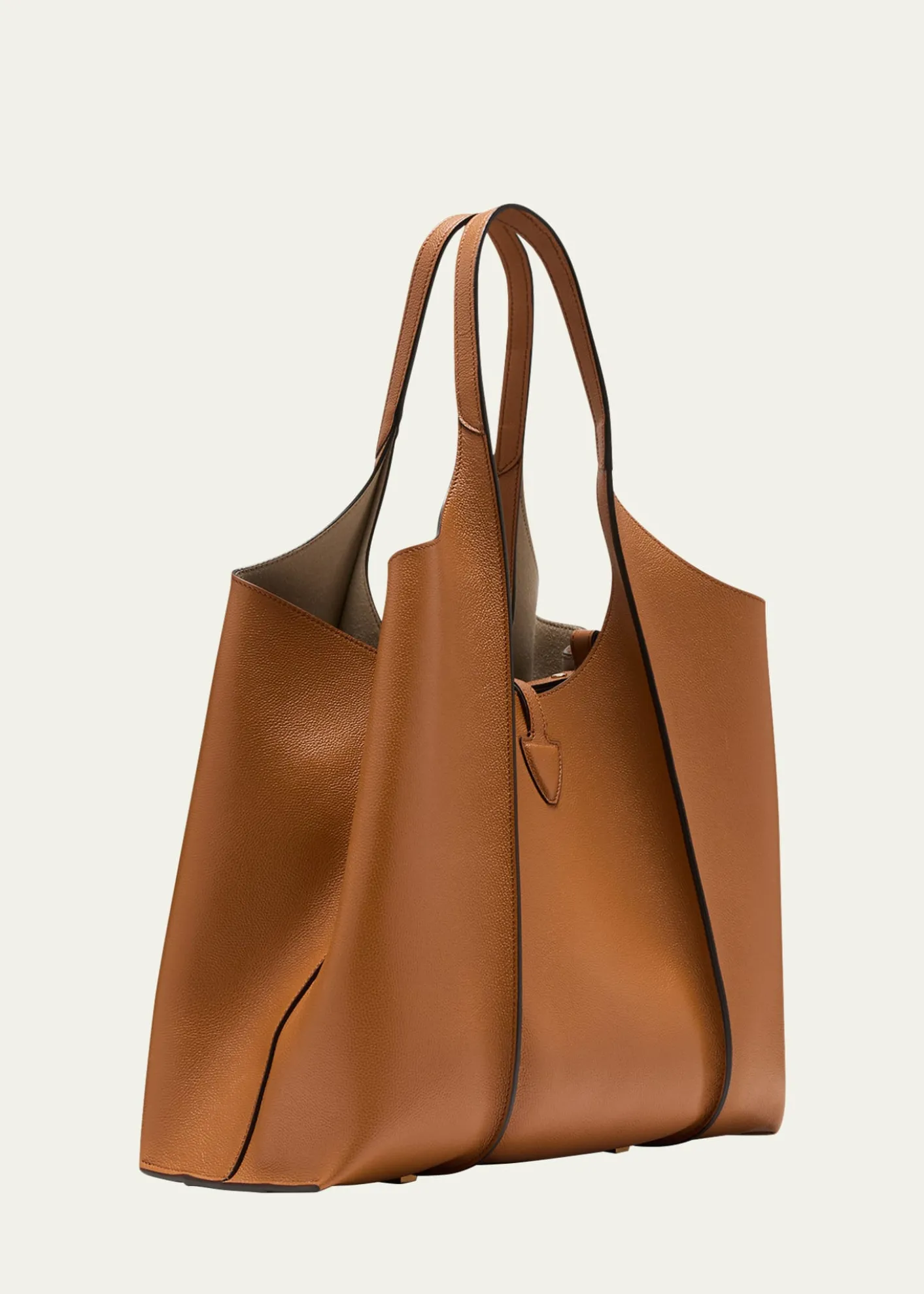 Tod'sMedium Leather T Timeless Tote Shopping Bag