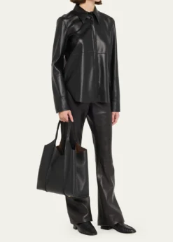 Tod'sMedium Leather T Timeless Tote Shopping Bag