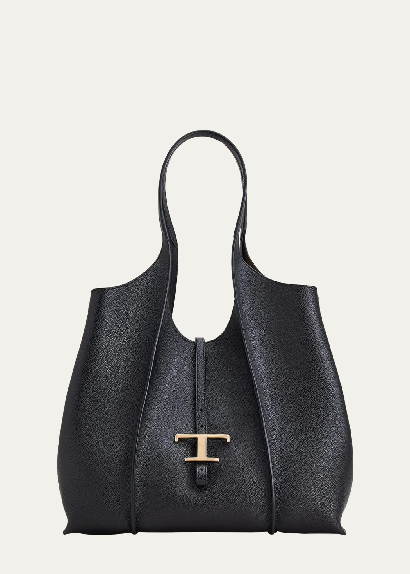 Tod'sMedium Leather T Timeless Tote Shopping Bag