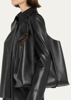 Tod'sMedium Leather T Timeless Tote Shopping Bag