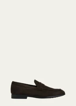 Tod'sMen's Moccasino Suede Penny Loafers