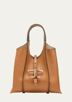 Tod'sMini Leather T Timeless Tote Shopping Bag