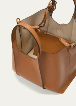 Tod'sMini Leather T Timeless Tote Shopping Bag