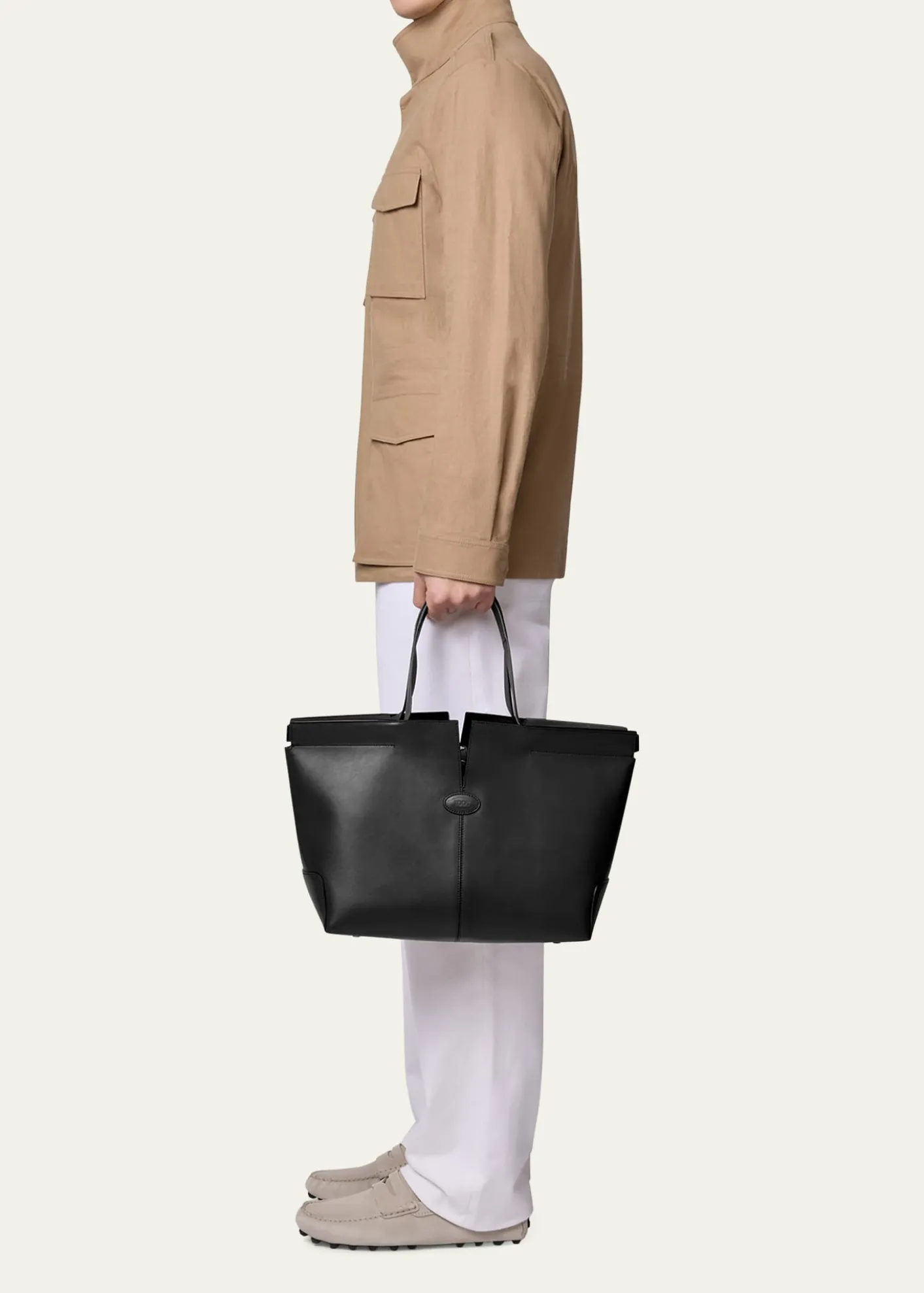 Tod'sSmooth Leather Shopper Tote Bag