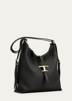 Tod'sT Timeless Grain Leather Shoulder Bag