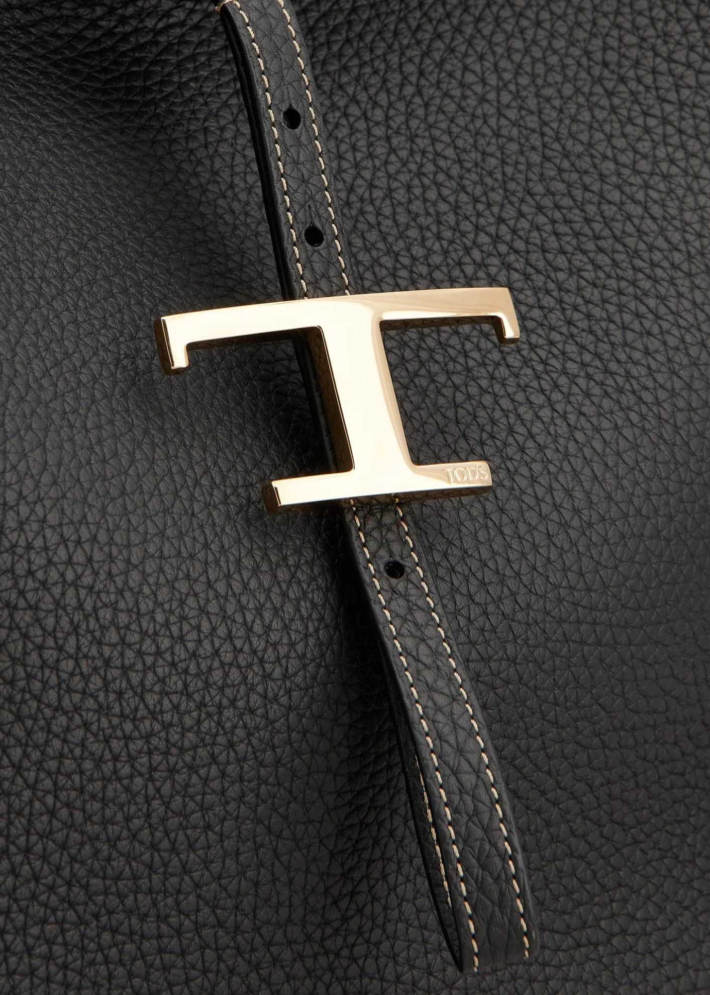 Tod'sT Timeless Grain Leather Shoulder Bag