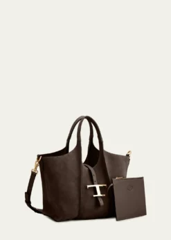 Tod'sT Timeless Suede Shopping Tote Bag