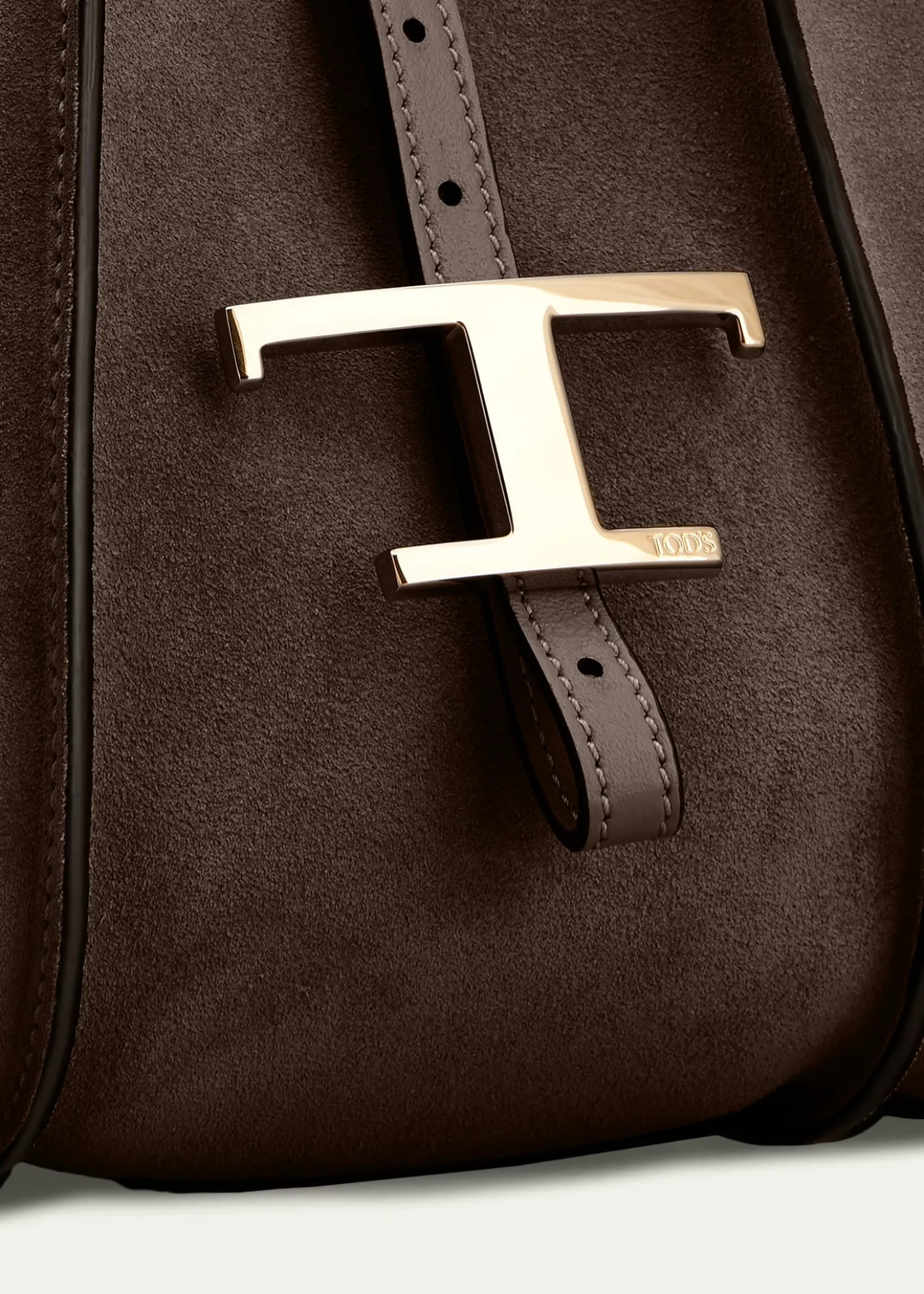 Tod'sT Timeless Suede Shopping Tote Bag