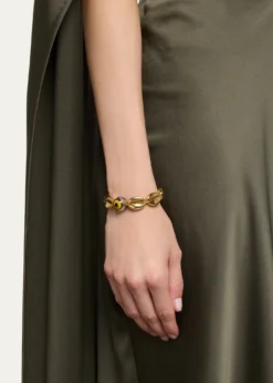 TOHUM DesignConcha Large Puka Bracelet, Yellow Gold