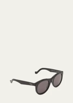 TOL EyewearIncognito Round Acetate Sunglasses