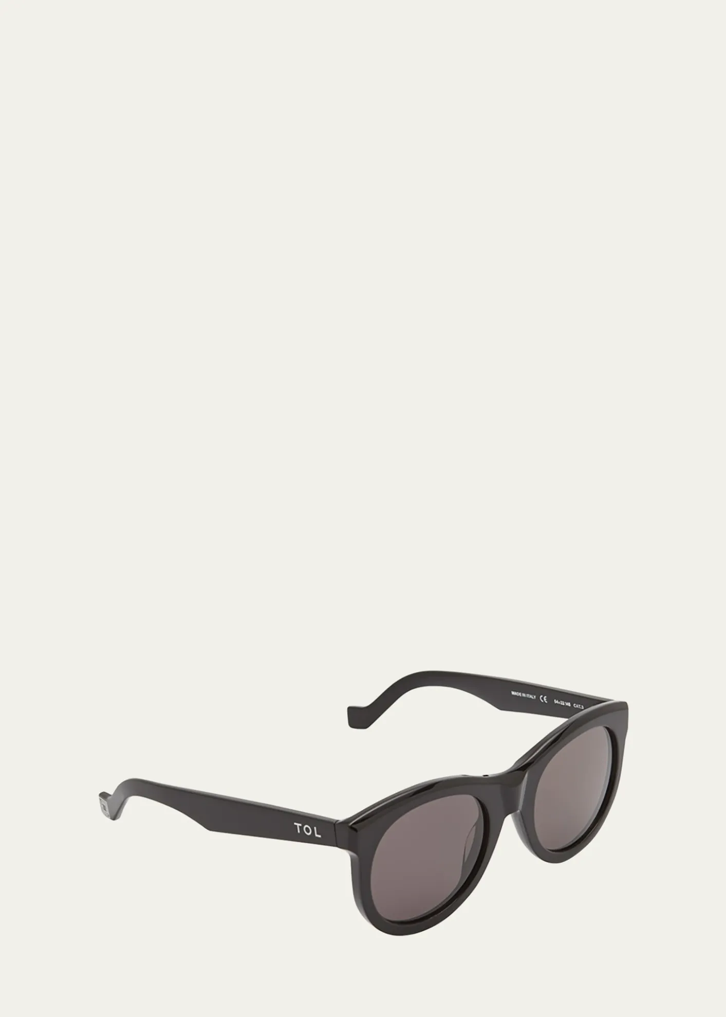 TOL EyewearIncognito Round Acetate Sunglasses