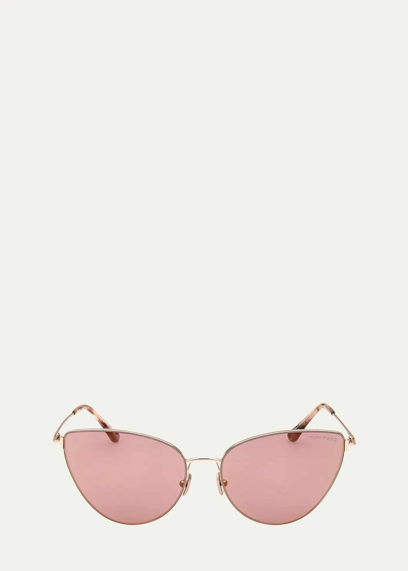 TOM FORDAnais Metal Cat-Eye Sunglasses