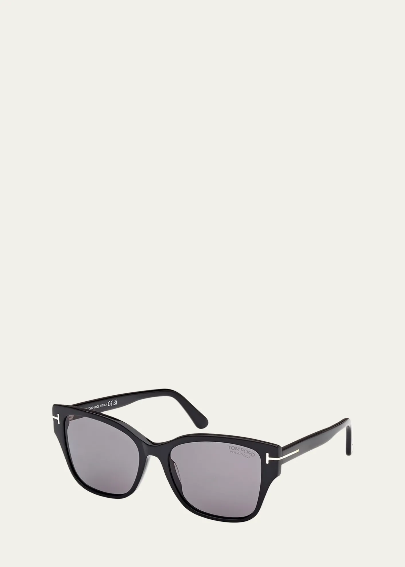 TOM FORDElsa Polarized Acetate Butterfly Sunglasses