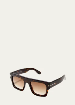 TOM FORDFausto Square Acetate Sunglasses