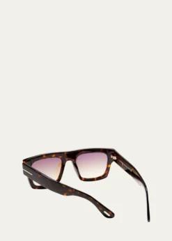 TOM FORDFausto Square Acetate Sunglasses