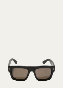TOM FORDFausto Square Acetate Sunglasses