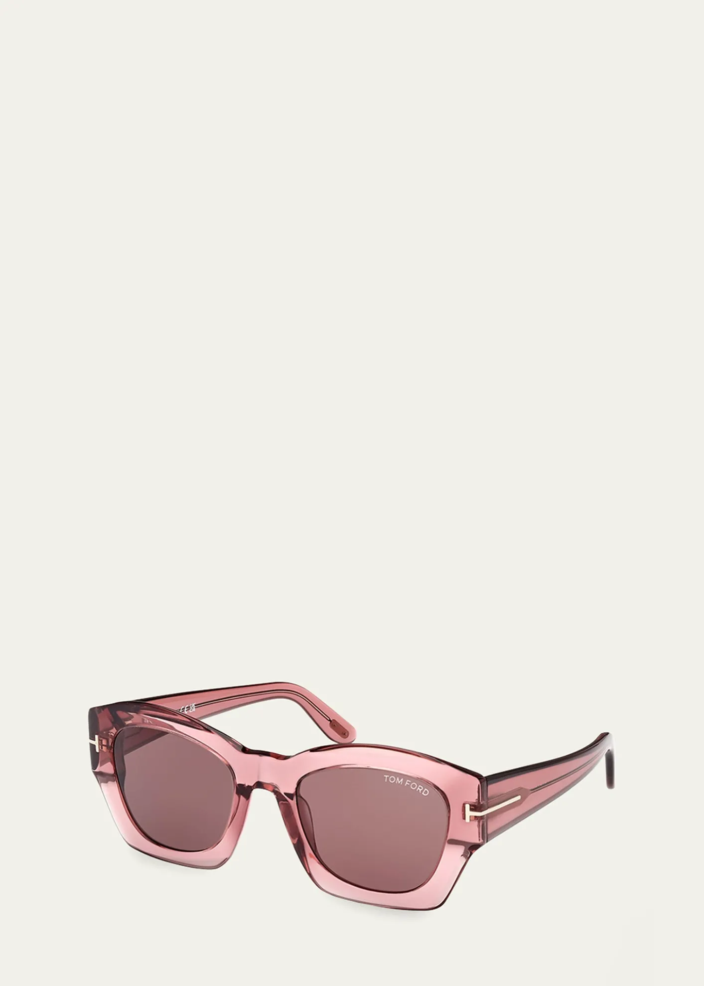 TOM FORDGuilliana Acetate Geometric Sunglasses