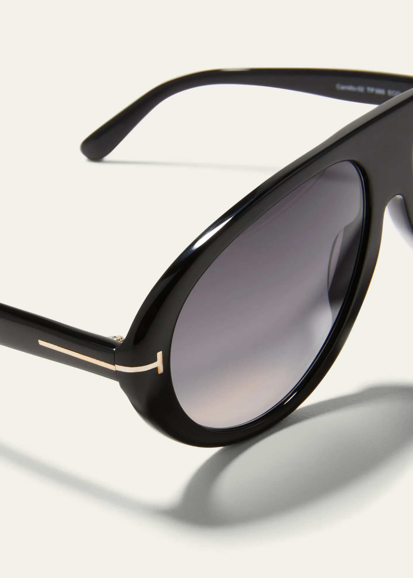 TOM FORDMen's Camillo-02 T-Logo Oval Sunglasses