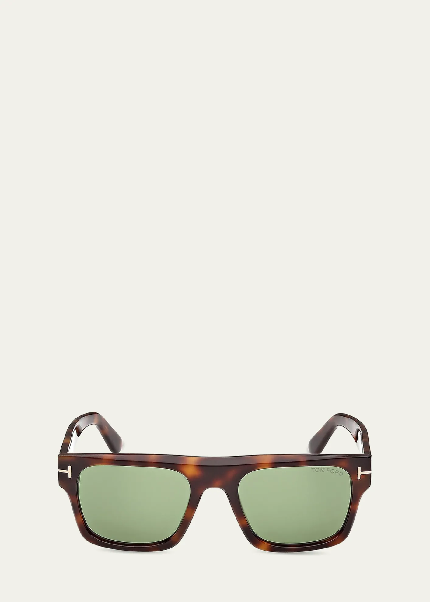 TOM FORDMen's Cyrus 02 53mm Square Acetate Sunglasses